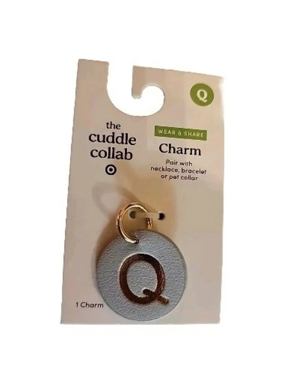 Gold Letter Charm - Wear & Share